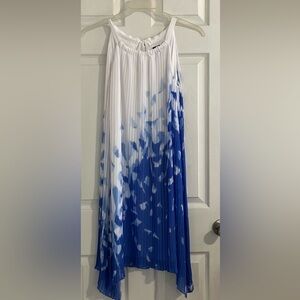 Apt. 9 Blue and White Maxi Skirt